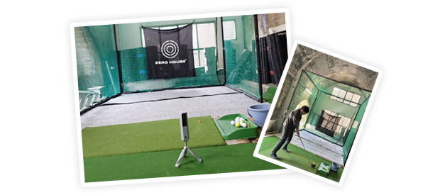 当社にあるシュミレーションゴルフ場