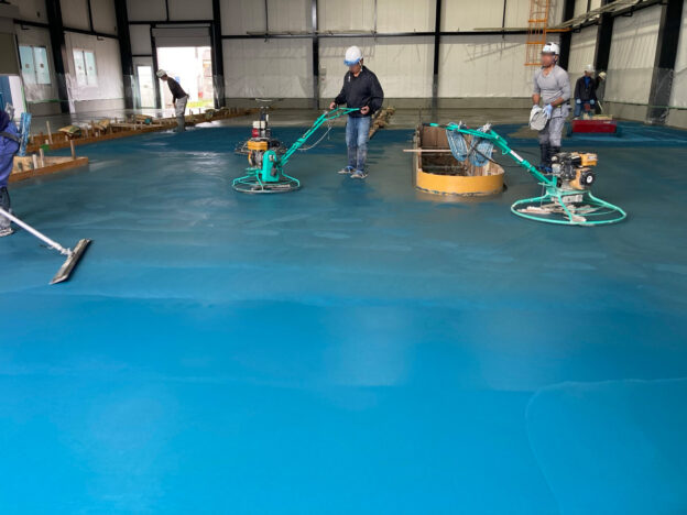 三重県某工場土間新築工事